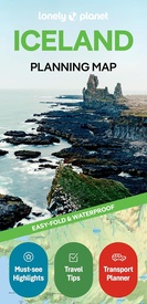 Wegenkaart - landkaart Planning Map Iceland | Lonely Planet