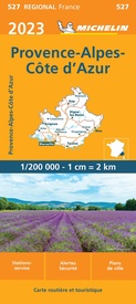 Wegenkaart - landkaart 527 Provence - Alpes - Côte d'Azur 2022 | Michelin