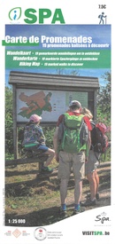 Wandelkaart 201 Spa en directe omgeving | NGI - Nationaal Geografisch Instituut