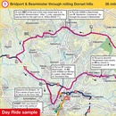 Fietskaart 05 Cycle Map Dorset Downs | Walk Wheel Cycle Trust | Sustrans
