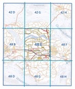 Topografische kaart - Wandelkaart 48E Heinkenszand | Kadaster