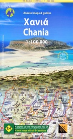 Wegenkaart - landkaart 94 Kreta west - Chania | Anavasi