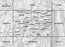 Wandelkaart - Topografische kaart 1186 Schwarzenburg | Swisstopo