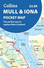 Wegenkaart - landkaart Pocket Map Mull and Iona | Collins