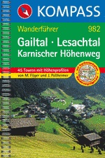 Wandelgids Gailtal - Lesachtal - Karnischer Höhenweg 982 | Kompass