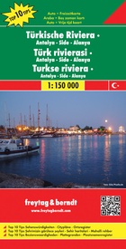 Wegenkaart - landkaart Turkse riviera -Antalya-Side-Alanya | Freytag & Berndt