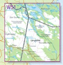 Wandelkaart - Topografische kaart W51 Fjällkartan Grövelsjön - Rogen | Lantmäteriet