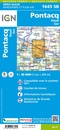 Topografische kaart - Wandelkaart 1645SB Pontacq - Ossun - Ger | IGN - Institut Géographique National