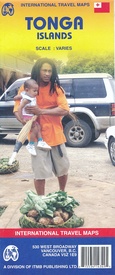 Wegenkaart - landkaart Tonga Islands | ITMB