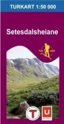Wandelkaart 2653 Turkart  Setesdalsheiane  | Nordeca