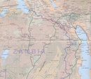 Wegenkaart - landkaart Africa central and south - Afrika zuid en centraal | ITMB