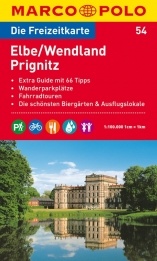 Wegenkaart - landkaart 54 Marco Polo Freizeitkarte Elbe- Wendland- Prignitz | Marco Polo