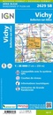 Wandelkaart - Topografische kaart 2629SB Vichy | IGN - Institut Géographique National