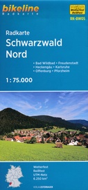 Fietskaart BW05 Bikeline Radkarte Schwarzwald Nord | Esterbauer
