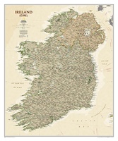 Ierland, antiek, 76 x 92 cm
