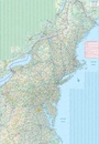 Wegenkaart - landkaart US East Coast | ITMB