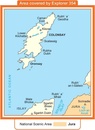 Wandelkaart - Topografische kaart 354 Explorer  Colonsay, Oronsay  | Ordnance Survey