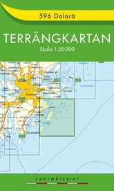 Wandelkaart - Topografische kaart 596 Terrängkartan Dalarö | Lantmäteriet