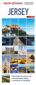 Wegenkaart - landkaart Fleximap Jersey | Insight Guides