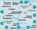 Wandelkaart 30 Saalfelden - Saalbach-Hinterglemm - Zell am See | Kompass