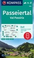 Wandelkaart 044 Passeiertal - Val Passiria | Kompass