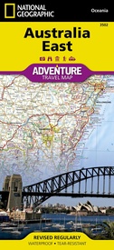 Wegenkaart - landkaart 3502 Adventure Map Australia East - Australië Oost | National Geographic