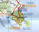 Fietskaart - Wegenkaart - landkaart 14 Paphos Cyprus | Orama