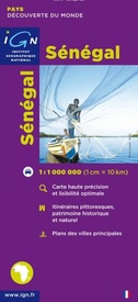Wegenkaart - landkaart Senegal | IGN - Institut Géographique National