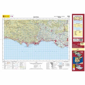 Topografische kaart 1055 MT50 Motril | CNIG - Instituto Geográfico Nacional1