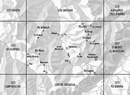 Wandelkaart - Topografische kaart 1256 Bivio | Swisstopo