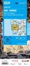 Wandelkaart 4151OT Golfe de Sagone, PNR de Corse | IGN - Institut Géographique National