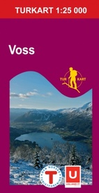 Wandelkaart 2201 Turkart Voss | Nordeca