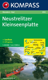 Wandelkaart 854 Neustrelitzer Kleinseenplatte | Kompass