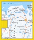 Fietskaart 5 ADFC Radtourenkarte Ostfriesland Emsland | BVA BikeMedia