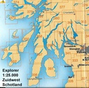 Wandelkaart - Topografische kaart 356 Explorer  Kintyre South  | Ordnance Survey
