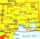 Wegenkaart - landkaart Ukraine - Oekraïne | Marco Polo