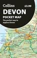 Wegenkaart - landkaart Pocket Map Devon | Collins