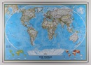 Magneetbord 84M Wereldkaart, politiek, 176 x 122 cm | National Geographic