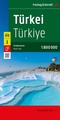 Wegenkaart - landkaart Turkije + West Turkije | Freytag & Berndt