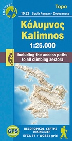 Wandelkaart 10.32 Kalimnos | Anavasi