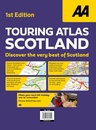Wegenatlas Touring Atlas Scotland 2026 | Ringband | A4-Formaat | AA Publishing