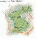 Wandelkaart - Fietskaart 80 Saint Hubert en omgeving | NGI - Nationaal Geografisch Instituut