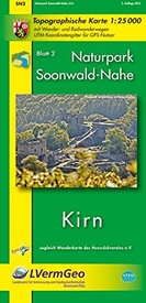 Wandelkaart 3 Naturpark Soonwald-Nahe; Kirn | LVA Nordrhein Westfalen