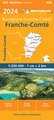 Wegenkaart - landkaart 520 Franche-Comté Jura 2024 | Michelin