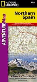 Wegenkaart - landkaart 3306 Adventure Map Spain Northern - Noord Spanje | National Geographic