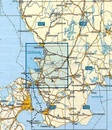 Wegenkaart - landkaart 103 Vägkartan Helsingborg | Lantmäteriet