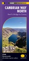 Wandelkaart Cambrian Way North XT40 | Harvey Maps