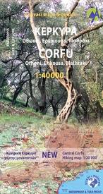 Wandelkaart 9.4 Corfu | Anavasi