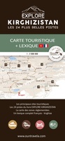 Kirghizistan Explore Carte Touristique & Lexique