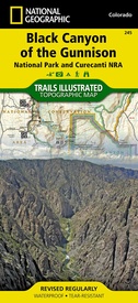 Wandelkaart - Topografische kaart 245 Black Canyon of the Gunnison National Park | National Geographic